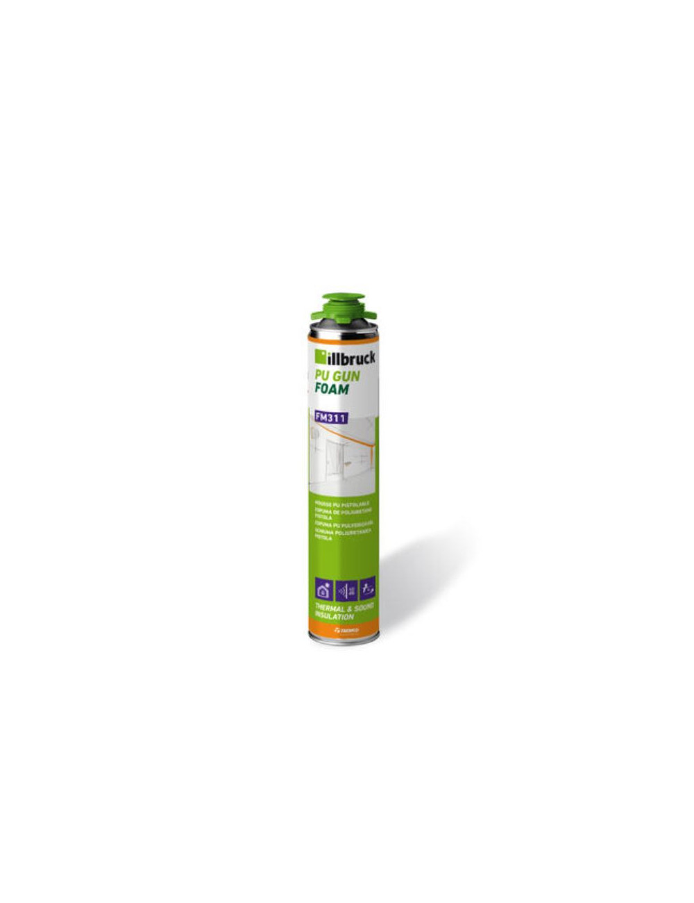 Mousse PU expansive pistolable illbruck FM311 - Aérosol 750ml