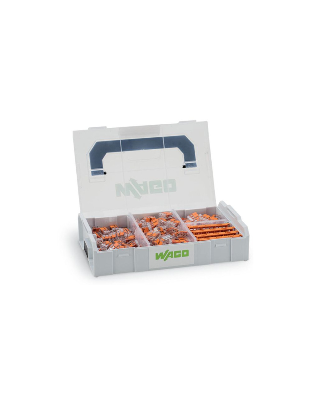 Mini mallette borne de raccordement WAGO ( coffret de 225 ) prix net