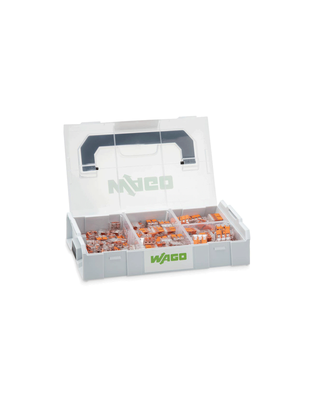 Mini mallette borne de raccordement WAGO ( coffret de 255 ) prix net