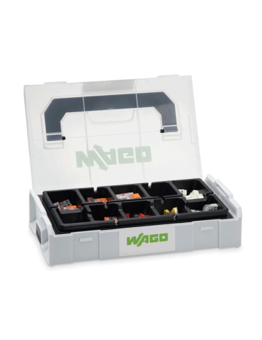 Mini mallette borne de raccordement WAGO ( coffret de 195 ) prix net