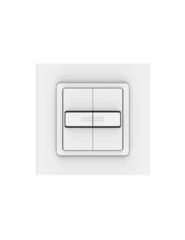 Inverseur Somfy Smoove Duo WT PF - Position fixe - Blanc