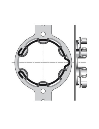 Support Somfy LT50 - Entraxe 102