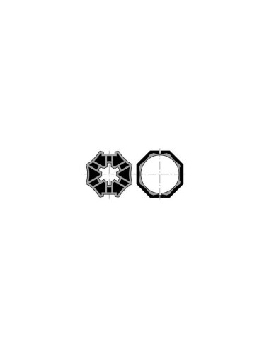 Jeu roue + couronne Somfy moteur Ø40 - Tube octo 40 Standard
