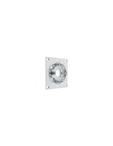 Plaque support à visser Somfy 100x100 - Moteur Ø50/Ø60 tête étoile