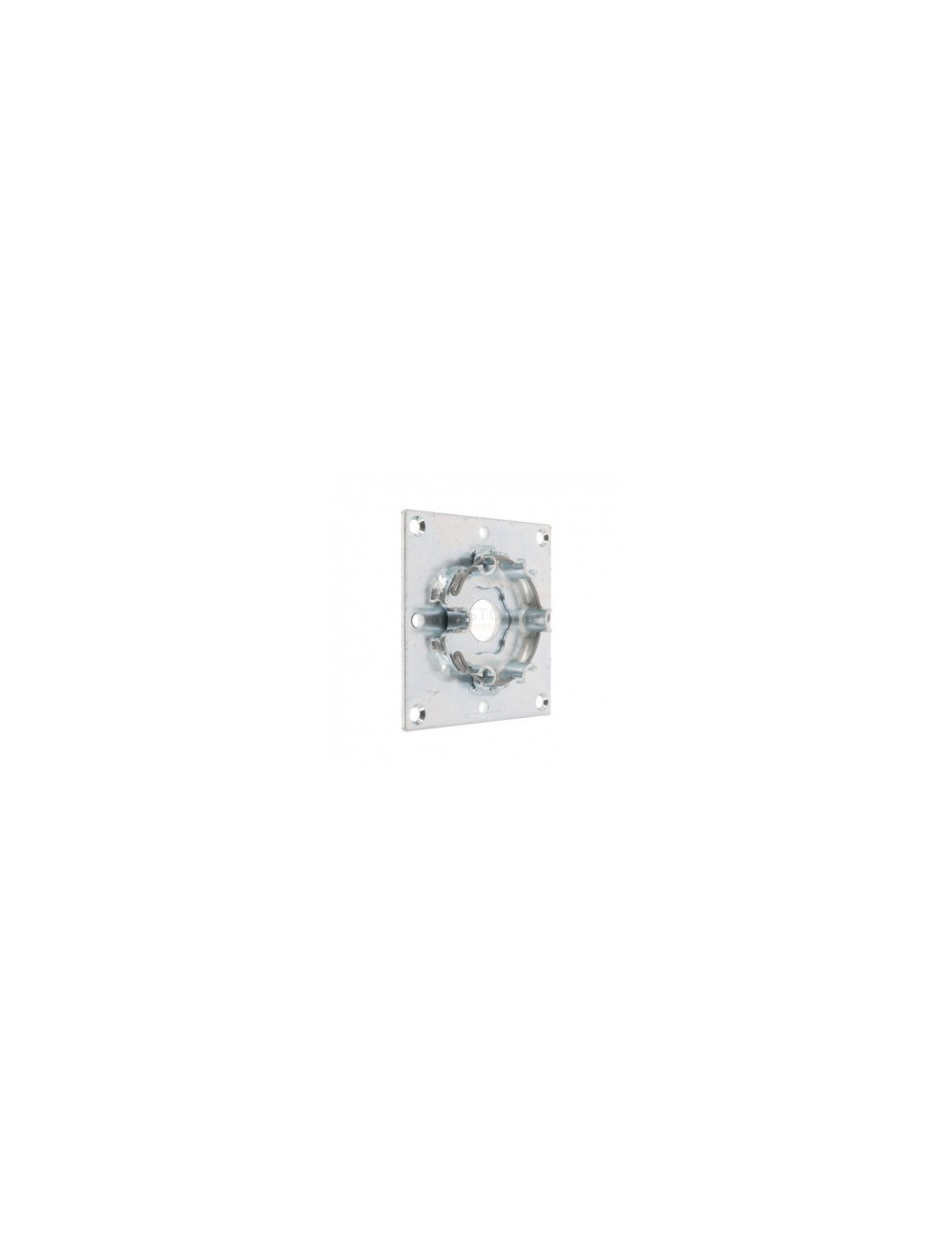 Plaque support à visser Somfy 100x100 - Moteur Ø50/Ø60 tête étoile