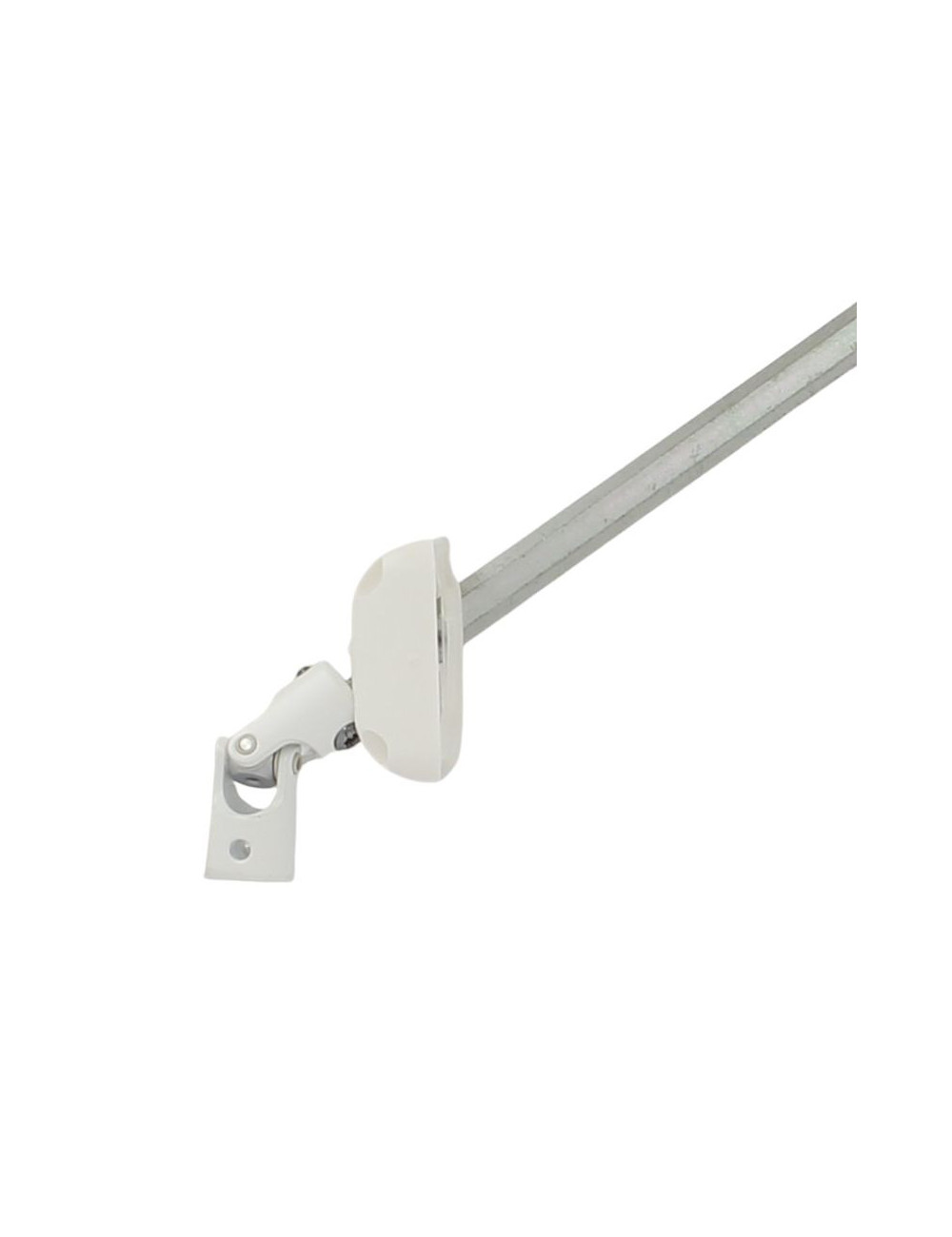 Bloc-guide genouillère - Hexagonal 10 - L 165 - Blanc RAL 9016