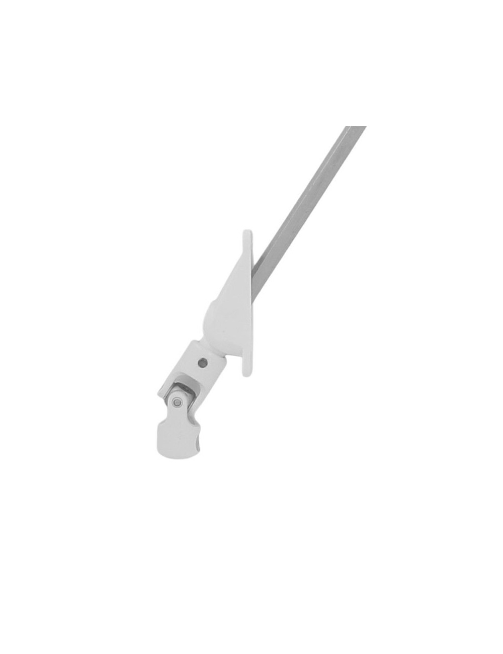 Bloc-guide genouillère 60° - Hexagonal 7 - L 315 - Blanc RAL 9016