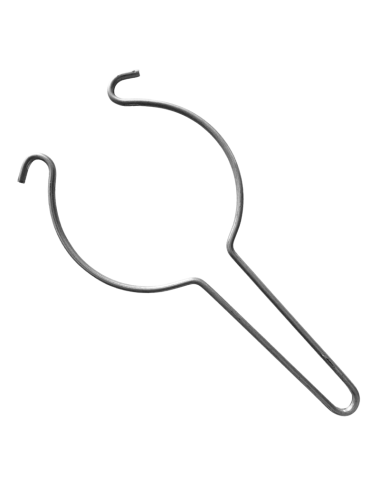 Anneau d'arrêt boucle allongée - Moteur Somfy tête étoile