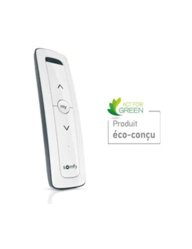 Télécommande Somfy Situo 1 io Pure - 1 canal - Blanc