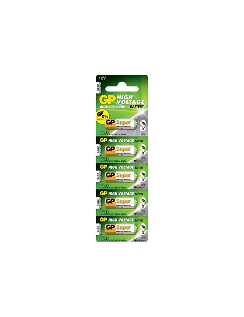 Pile 12V GP23AE Super Alcaline, vendu a l'unité