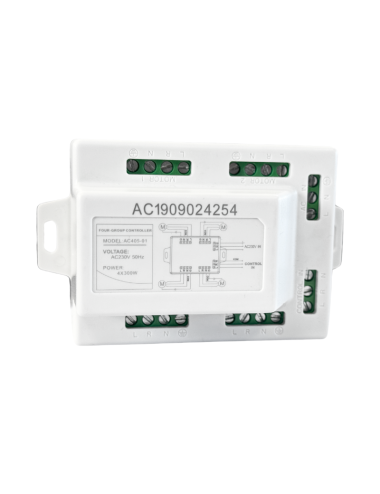 Centrale de commande A-OK AC405-01 - 4 moteurs filaires groupés