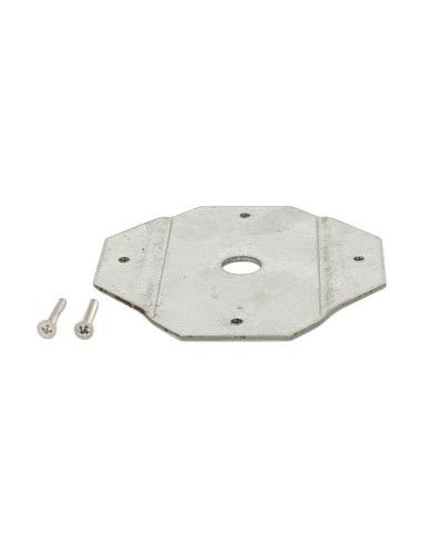 Plaque support cambrée pose drapeau - Treuils vis frein et Technivis