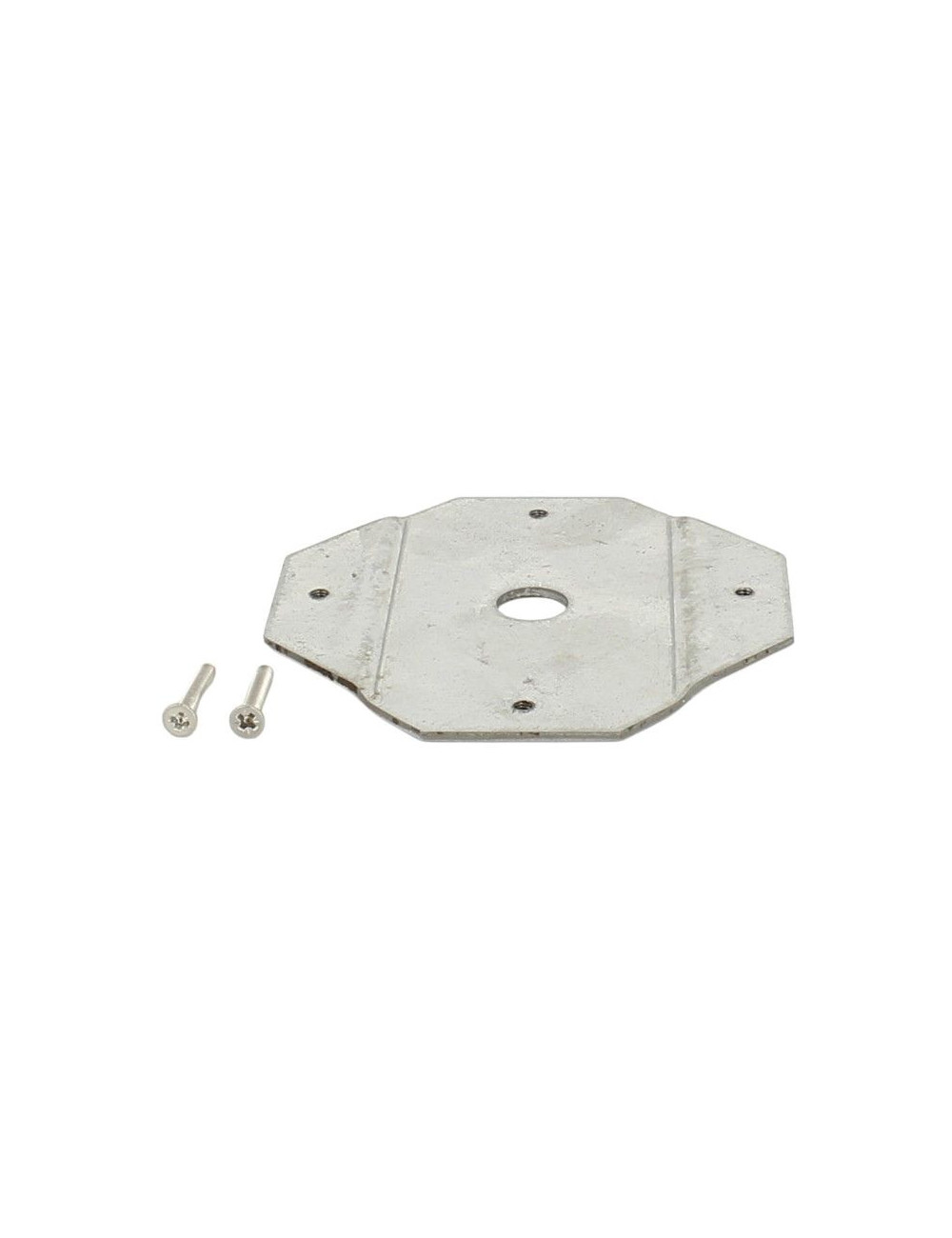 Plaque support cambrée pose drapeau - Treuils vis frein et Technivis