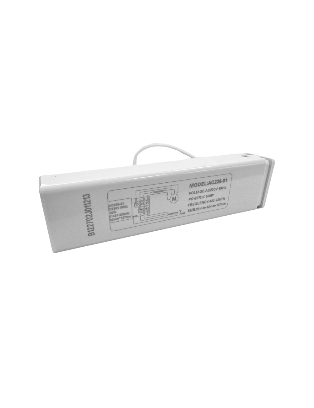 Récepteur radio étanche A-OK AC226-01 - 230 V - 500 W - IP55