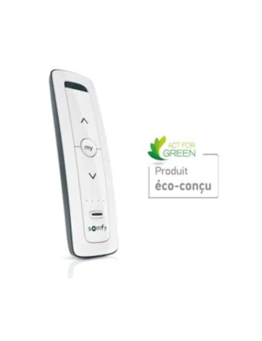 Télécommande Somfy Situo 5 io Pure - 5 canaux - Blanc