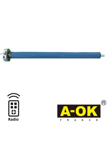 Moteur à secours A-OK Ø45 radio 50/12 - FDC mécanique