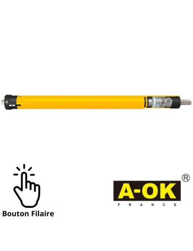 Moteur tubulaire A-OK Ø35 filaire 10/17 - FDC mécanique