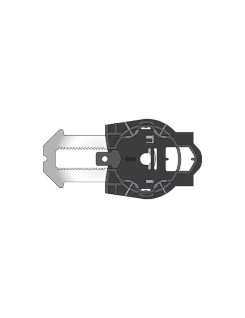 Support Somfy pour joue 125 à 165 mm