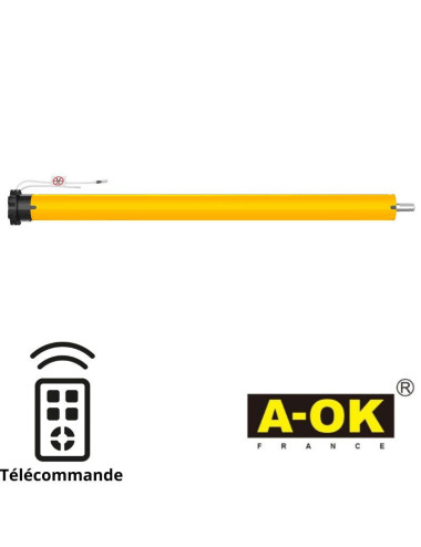Moteur tubulaire A-OK Ø45 radio 15/17 - FDC électronique