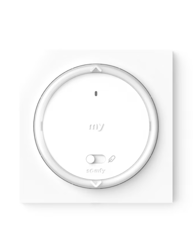 Commande murale Somfy Amy RS100 io - Avec cadre