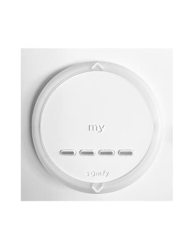 Commande murale Somfy Amy 4 modes io - Avec cadre