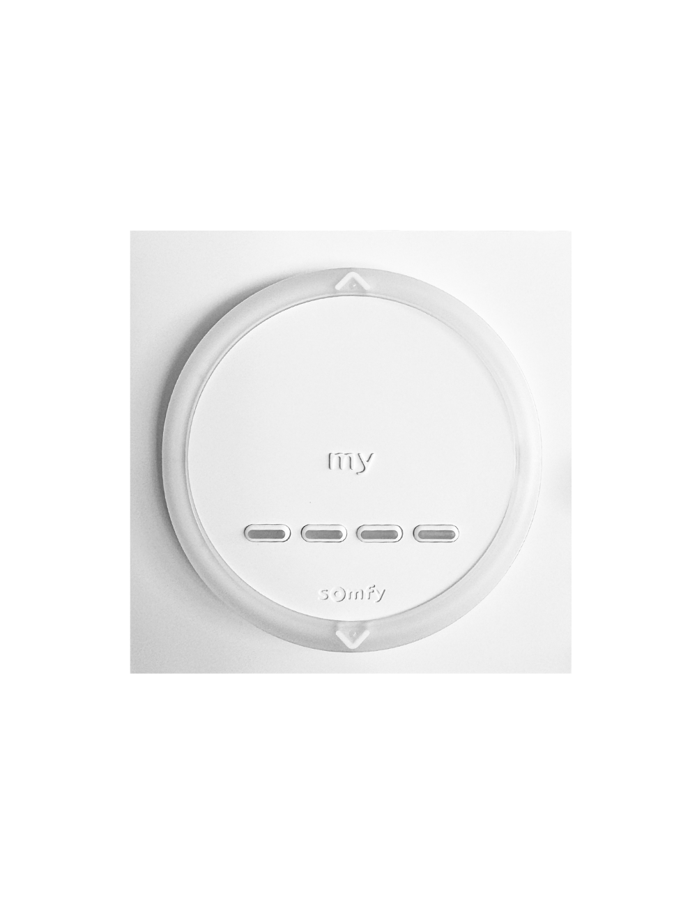 Commande murale Somfy Amy 4 modes io - Avec cadre