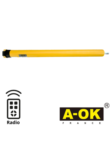 Moteur tubulaire A-OK Ø35 radio 10/17 - FDC électronique