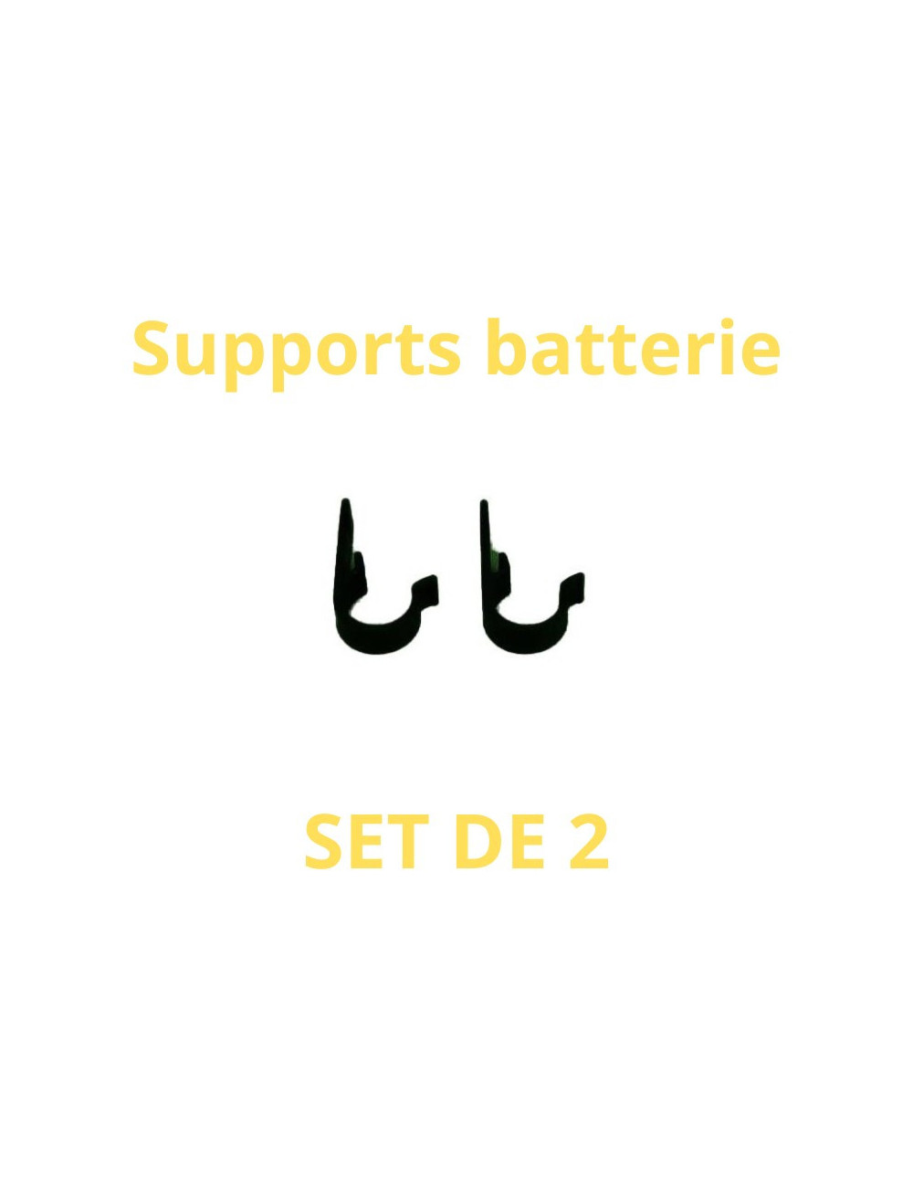 Support de batterie A-OK - Batterie Ø23 - Moteur solaire