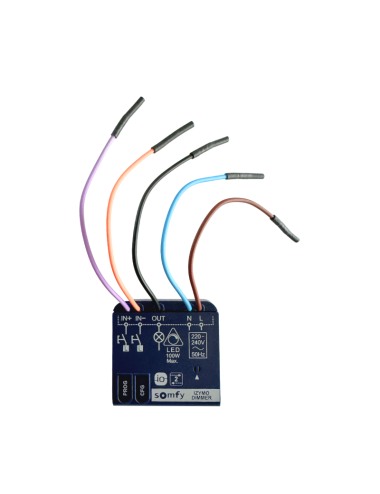 Micro-récepteur Somfy Izymo io pour LED à variation