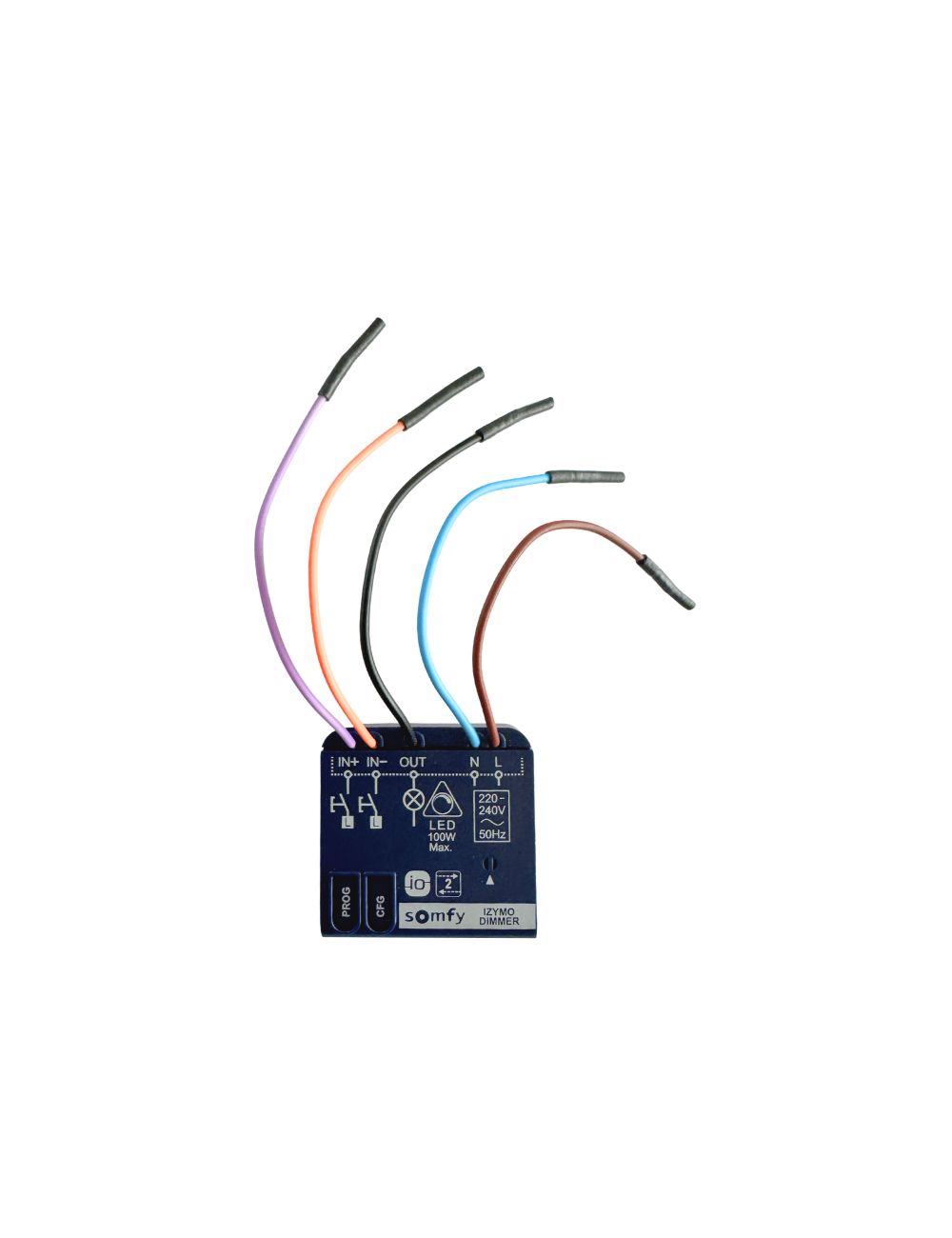Micro-récepteur Somfy Izymo io pour LED à variation
