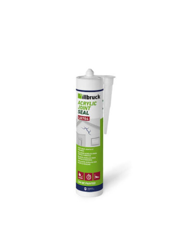Mastic acrylique illbruck LD704 blanc - Joints et fissures - Cartouche 310ml