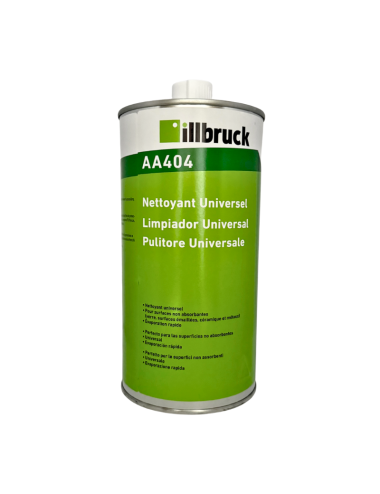 Nettoyant universel illbruck AA404 - Verre, PVC, alu, outils - Bidon 1L