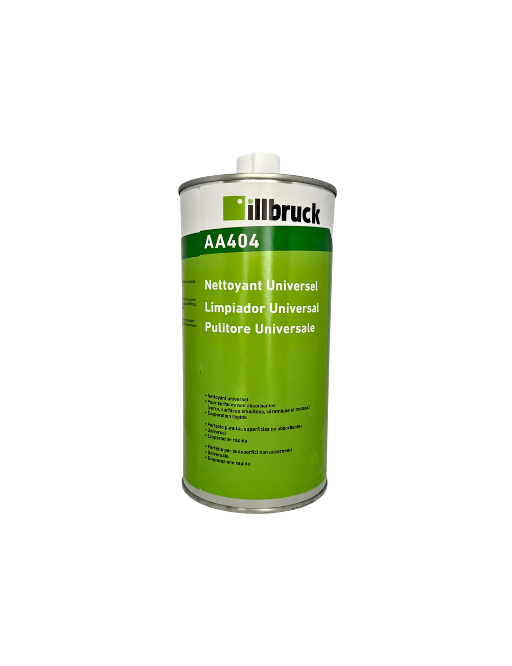 Nettoyant universel illbruck AA404 - Verre, PVC, alu, outils - Bidon 1L