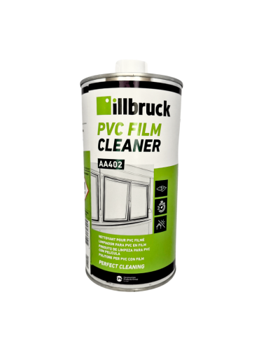 Nettoyant PVC non corrosif illbruck AA402 - PVC couleur et plaxé - Bidon 1L