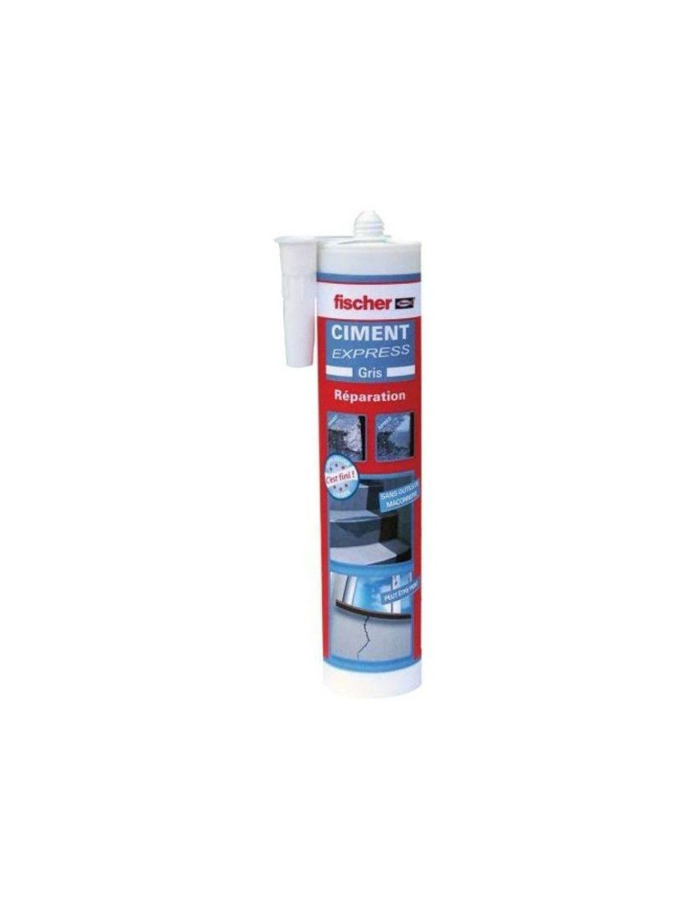 Fischer Ciment Express gris - Cartouche 310 ml