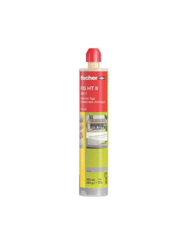 Fischer résine scellement chimique FIS HT II 300 T gris - Cartouche 300 ml