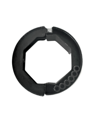 Bague verrou Blocksur porte de garage - Tube octo 70 - Avec feutrine