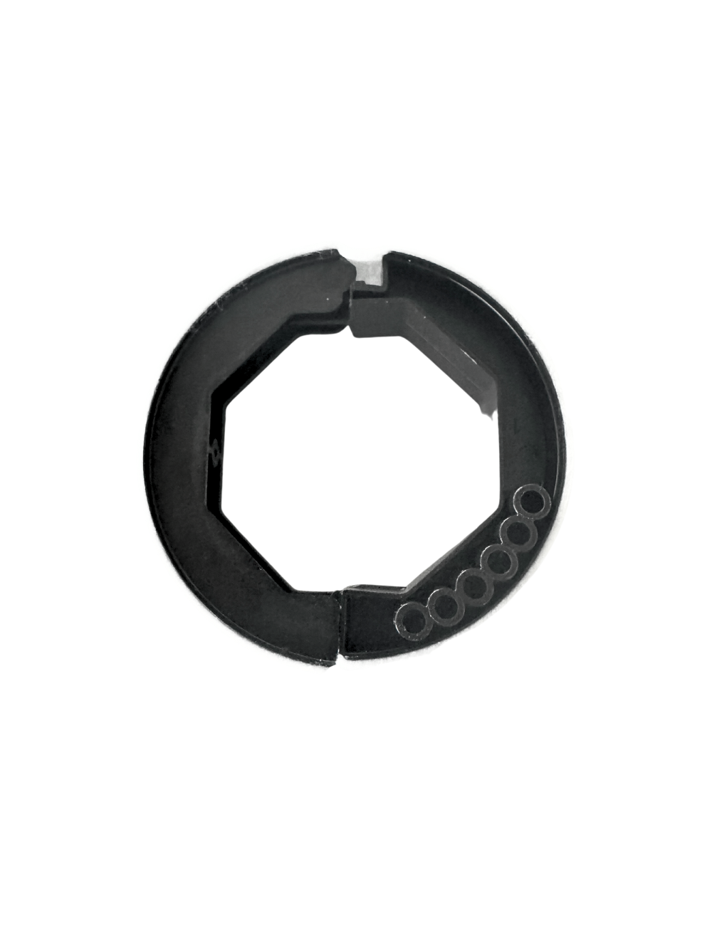 Bague verrou Blocksur porte de garage - Tube octo 70 - Avec feutrine