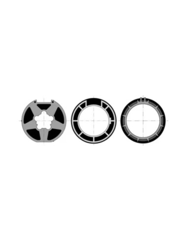 Jeu roue + couronne Somfy moteur Ø50 - Tube Deprat 89 F5039