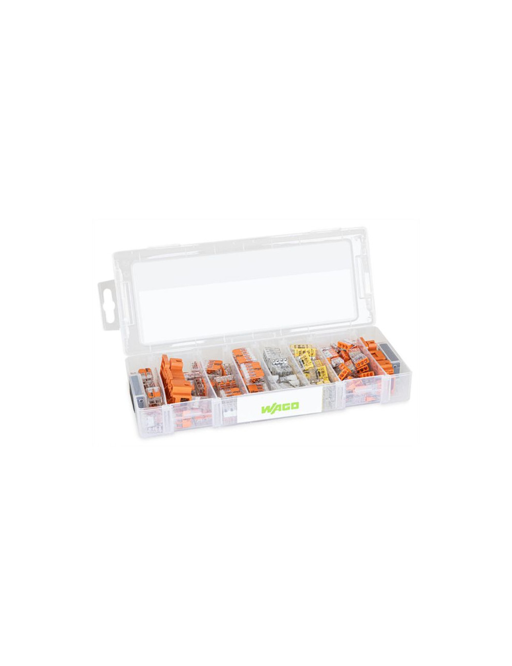 Mini mallette bornes de raccordement WAGO ( coffret de 122 ) prix net