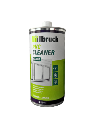 Nettoyant PVC illbruck AA401 - Profilés PVC blanc - Bidon 1L