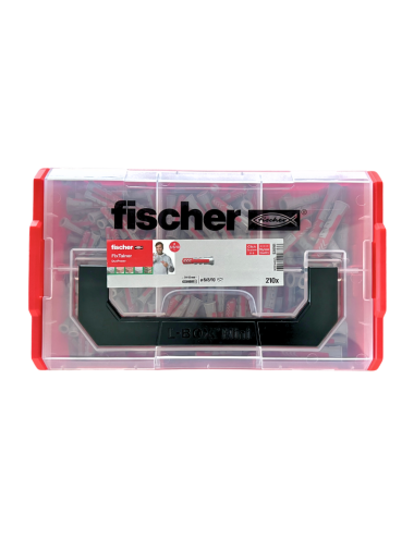 Fischer FixTainer DuoPower - 210 chevilles tous matériaux Ø6, 8, 10