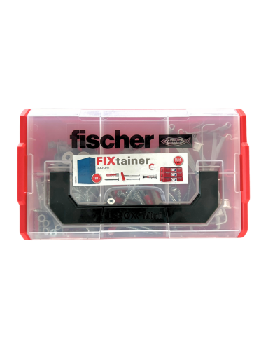 Fischer FixTainer DuoLine - Assortiment 181 pièces chevilles DuoPower, DuoTec, D