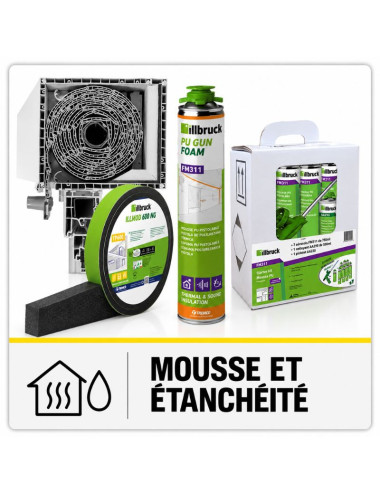 Mousse et étanchéité
