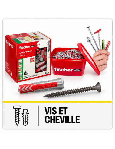 Vis et cheville