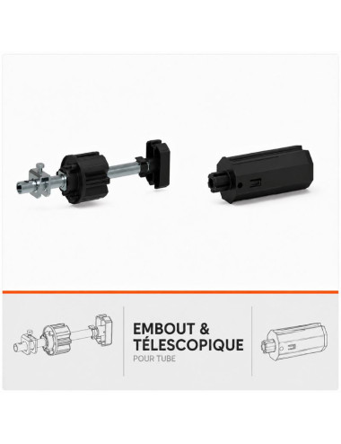 Embout et Télescopique pour tube