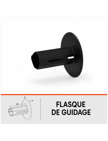 Flasque de guidage