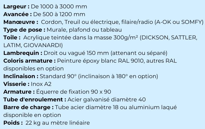 description tech projection