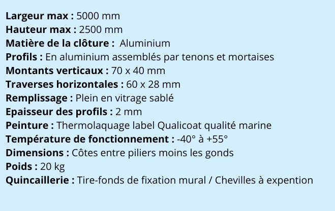 tableau technique esasp 25